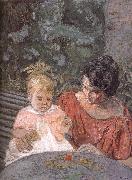 Di tested pu lady and her son Vuillard